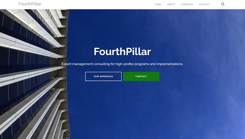 fourthpillar home page screenshot